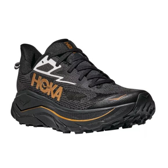 Challenger 8 Women's (Black/Yellow) Trail Running Hoka Shoes - Picture 3 of 7